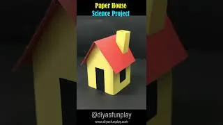 Thumbnail: paper house model making | #shorts #shortvideo #papercraft #paperhouse