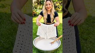 Thumbnail: Turn a pair of lace shorts into a beautiful DIY garden decoration 🌹🌿