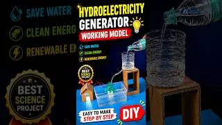 Thumbnail: hydroelectricity working model - shorts - renewable energy - diypandit | DIY pandit