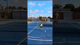 Thumbnail: Toddler tennis: rallies #tennis #kidspractise #sports #dadlife #toddlers