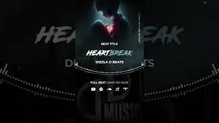 Thumbnail: Sad Love Type Beat 2026 - "HEARTBREAK" Melodic Emotional Rap R&B Instrumental