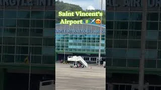 Thumbnail: This might be the best looking airport in the caribbean✈️🇻🇨😍#stvincent