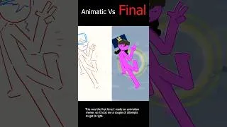 Thumbnail: Rough vs Final Animations (Alter-Ego Trend) #animation #art #animationmeme #alterego