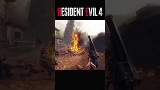 Thumbnail: Gunslinger Leon - Resident Evil 4 Remake VR #shorts #residentevil #residentevil4