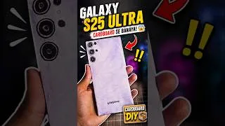Thumbnail: Galaxy S25 Ultra Made From Cardboard 📱🔥