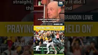 Thumbnail: Brandon Lowe, Pirates, belted a walk-off homer that barely stayed fair