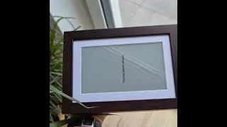 Thumbnail: Brisa Frame Review: The Artisan E-Ink Display for Stocks, Crypto & Weather (No Glow!) #eink #epaper