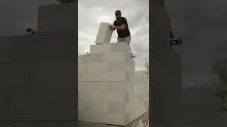 Thumbnail: Amazing Innovative Brickwork that ANYONE Can Handle! I did it Alone! #diy #construction