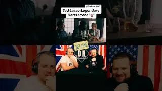 Thumbnail: Ted Lasso AMAZING Darts Scene 🎯 (E8) #Shorts #DNReacts #BritsReact #Lasso #TedLasso