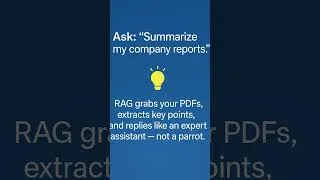 Thumbnail: This AI Trick Makes ChatGPT Smarter! 🤯 | RAG Explained in 38 secs #innovation