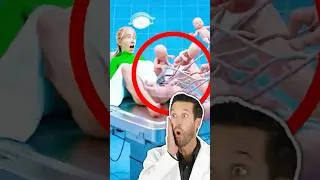 Thumbnail: Giving Birth On A Spinning Table 😮 ER Doctor Reacts