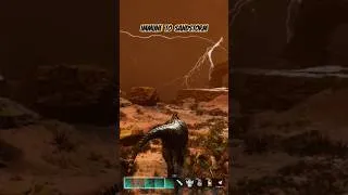 Thumbnail: Tarbosaurus is immune to Sandstorm #arkascended #dinosaur #tarbosaurus #shorts #shortsfeed #arkyt