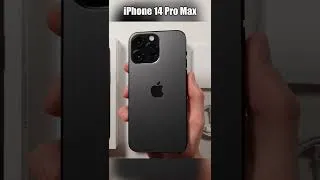 Thumbnail: iPhone 14 Pro Max vs Poco F4 GT Unboxing 🔥 #Shorts