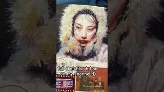 Thumbnail: art heals 🧚 #sketchbook #sketchbooktour