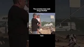 Thumbnail: Correcting Dog Made Him Worse