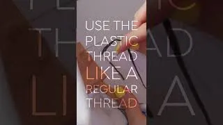 Thumbnail: How to Turn a Trash Bag into Plastic Thread for Embroidery! | Domestika English