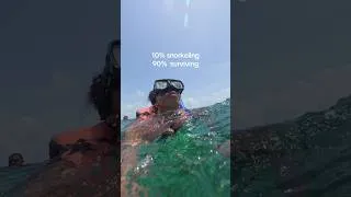 Thumbnail: Thought I Was Going Snorkeling… Ended Up Fighting for My Life 😂🤿
