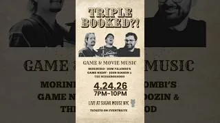 Thumbnail: Three Bands, all booked on the same gig?!