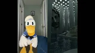 Thumbnail: Donald Ducc Is Scared Of The Statue Monster