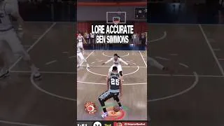 Thumbnail: THIS *LEGEND* ROTY BEN SIMMONS BUILD IS TOO MUCH FUN ON NBA2K26!! #2k #nba2k #2k26 #bensimmons #nba