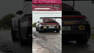Thumbnail: PORSCHE 992 GT RALLY Start |  #rally #automobile #wrc
