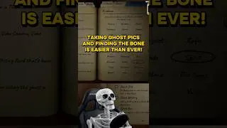 Thumbnail: Taking Ghost Pics and finding the Bone just got way easier! #phasmophobia