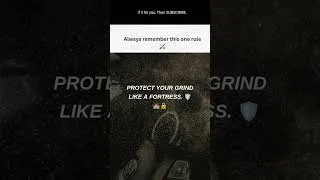 Thumbnail: Protect your grind like a fortress. 🛡️🏰🔒 #changeyourmindsetchangeyourlife
