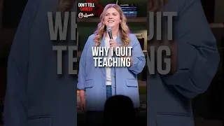 Thumbnail: "Why I Quit Teaching" 🎤: Liz Blanc | Full Video on our Channel!