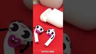 Thumbnail: Old vs. New Tech in Doodland! 🎧🤣
