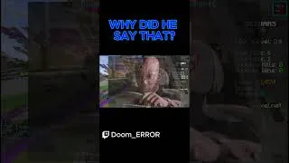 Thumbnail: WHY DID HE SAY THAT? #minecraft #funny #gaming #shorts