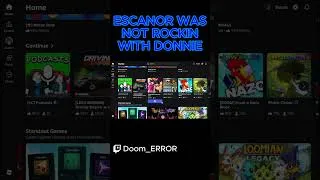 Thumbnail: ESCANOR WAS NOT ROCKIN WITH DONNIE #roblox #funny #gaming #shorts