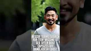 Thumbnail: Rescue teams search for teen missing at sea after boat capsizes off Bangladesh coast.