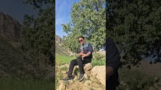 Thumbnail: Playing Lurish music with a special instrument called Ney by Mahmoud hossein pour