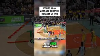Thumbnail: 🏀 Wemby Is An Average Shooter Because Of This #nba #coaching