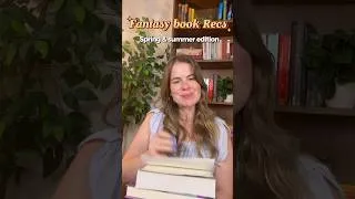 Thumbnail: Fantasy books to read this spring & summer ☀️📚 #bookrecs #christianbooktuber #fantasybooks