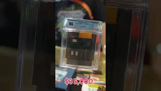 Thumbnail: A $35,000 Nintendo Prototype Cartridge!? 🤯🤯 #retro #retrogaming #mario #nintendo #nes
