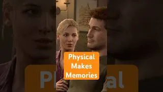 Thumbnail: Physical Media Makes Memories, Sony #shorts #gaming #uncharted #playstation #sony #ps5 #playstation5