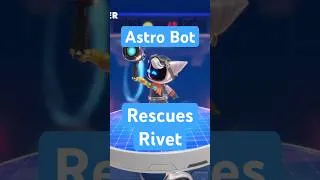 Thumbnail: Astro Bot Rescues Rivet #shorts #gaming #astrobot #ps5 #playstation #ratchetandclank #rivet #sony