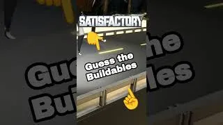 Thumbnail: Guess the two buildables #satisfactory #gaming
