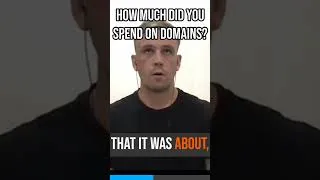 Thumbnail: Domain Purchase Costs Revealed  #makemoneyonline #shorts #nichewebsite