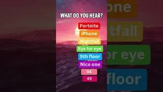 Thumbnail: The Most confusing sound🤯#ConfusingAudio #AudioChallenge #MindBending #MindTrick Check Description