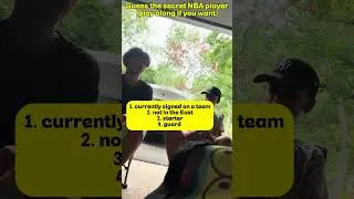 Thumbnail: You have 15 questions to guess the secret NBA player. #basketball #nba #clippers #lakers #fyp