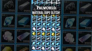 Thumbnail: Palworld New Dupe Glitch - DUPE ANY MATERIAL - Hexolite, Ingots, Oil & More #palworld #shorts