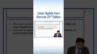 Thumbnail: Ceftaroline Explained | 5th Generation Cephalosporin with MRSA Coverage | Harrison 22nd Ed.