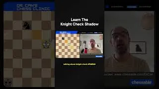 Thumbnail: How to Dominate Knights with the Knight Check Shadow #chess #endgame #chesspattern #endgame #tips