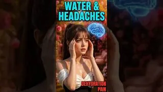 Thumbnail: Water and Headaches 🧠💧 How Dehydration May Trigger Head Pain [S33] #dehydration