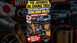 Thumbnail: The Japanese Oil Change Trick That Keeps Engines Running Past 500,000 Miles Without a Rebuild