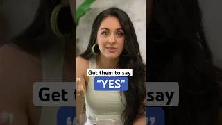 Thumbnail: Get them to say yes more often… by giving them an out. @Dr.ShadeZahrai