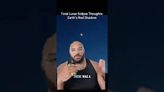 Thumbnail: Why does the moon turn red during a lunar eclipse? #astronomy #space #science