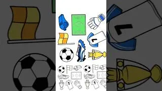 Thumbnail: Fifa Football equipments #art #football #drawing #short